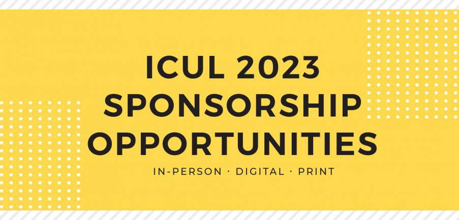 2023 ICUL Sponsorship Opportunities
